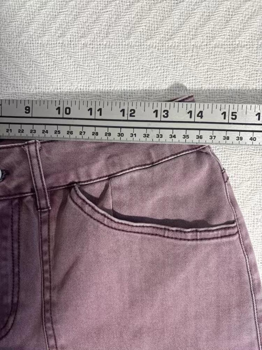 Flamingals Cargo Jorts Womens S Mauve Utility High Rise Skate Long Shorts NWOT - Picture 6 of 10